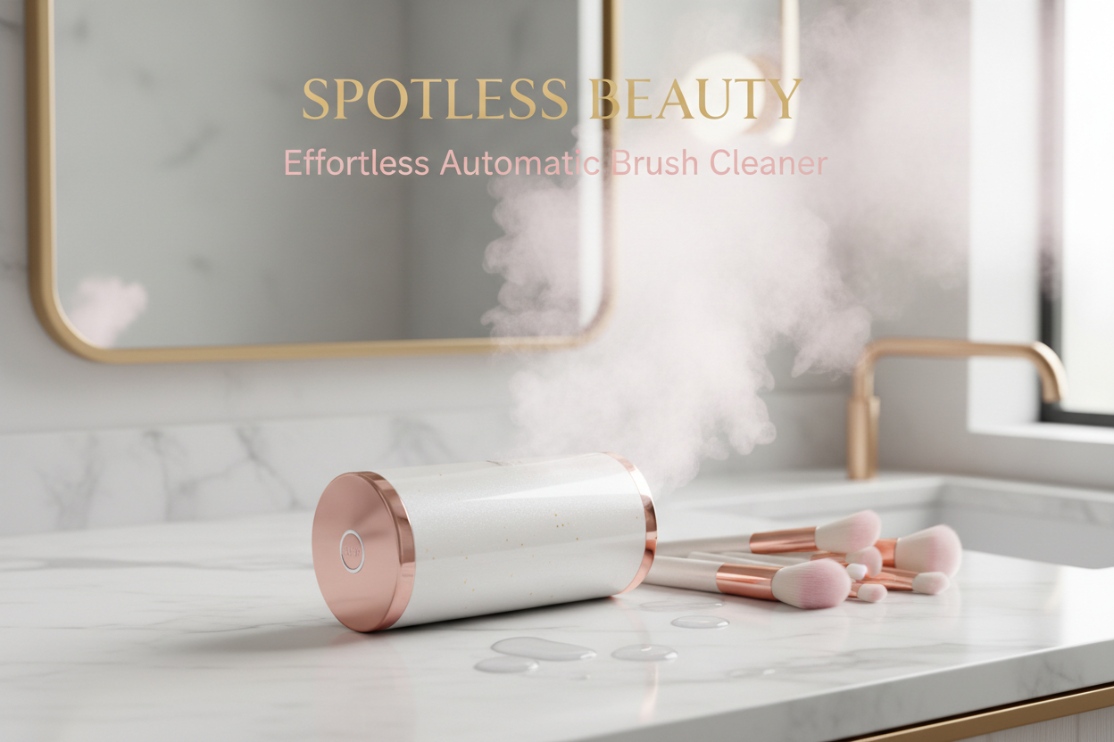 Professional Make-up Brush Cleaner Banner